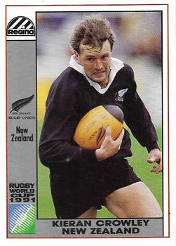 1991 Regina Rugby World Cup #37 Kieran Crowley Front